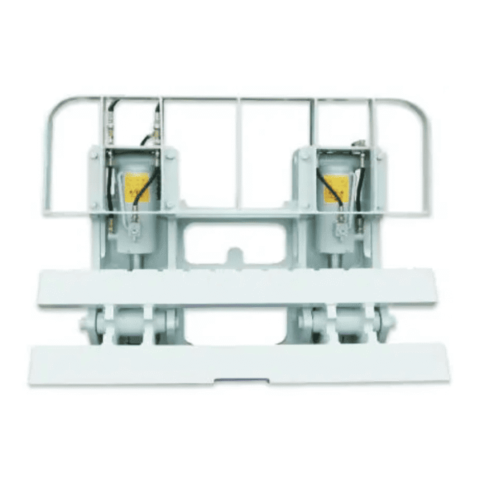 Double-Cylinder Hinged Fork for Tilting