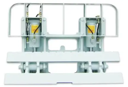 3-7t Double-Cylinder Hinged Fork for Tilting